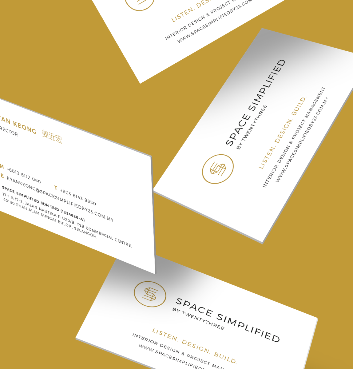 Photo of business card